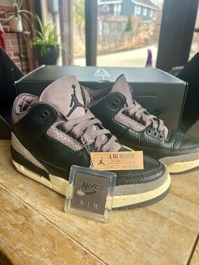 Air Jordan 3 x A Ma Maniere While You Were Sleeping: 8.5W/7M Tags and Box!